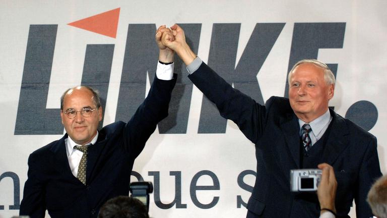 Gregor Gysi und Oskar Lafontaine