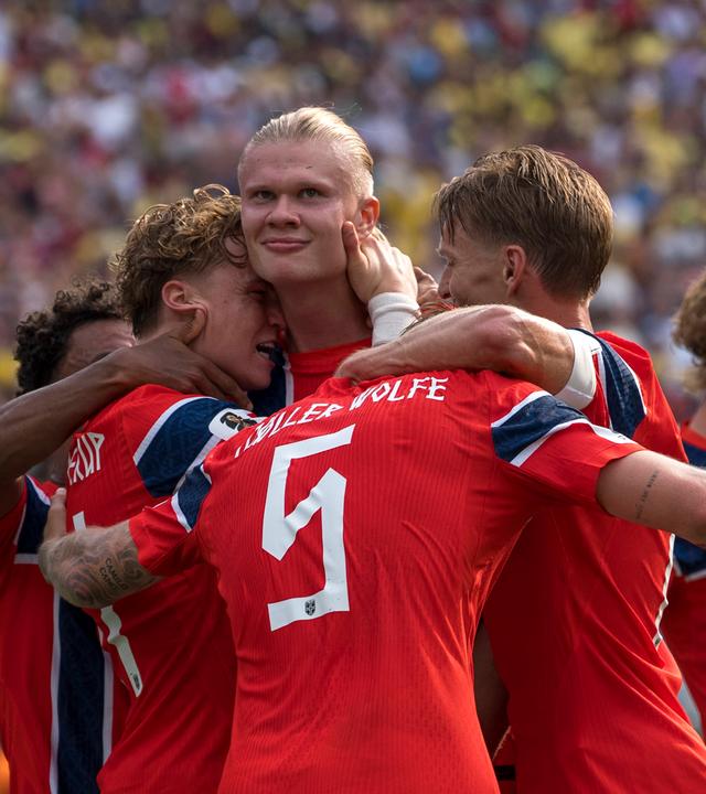 Erling Braut Haaland und Team am 05.07.26