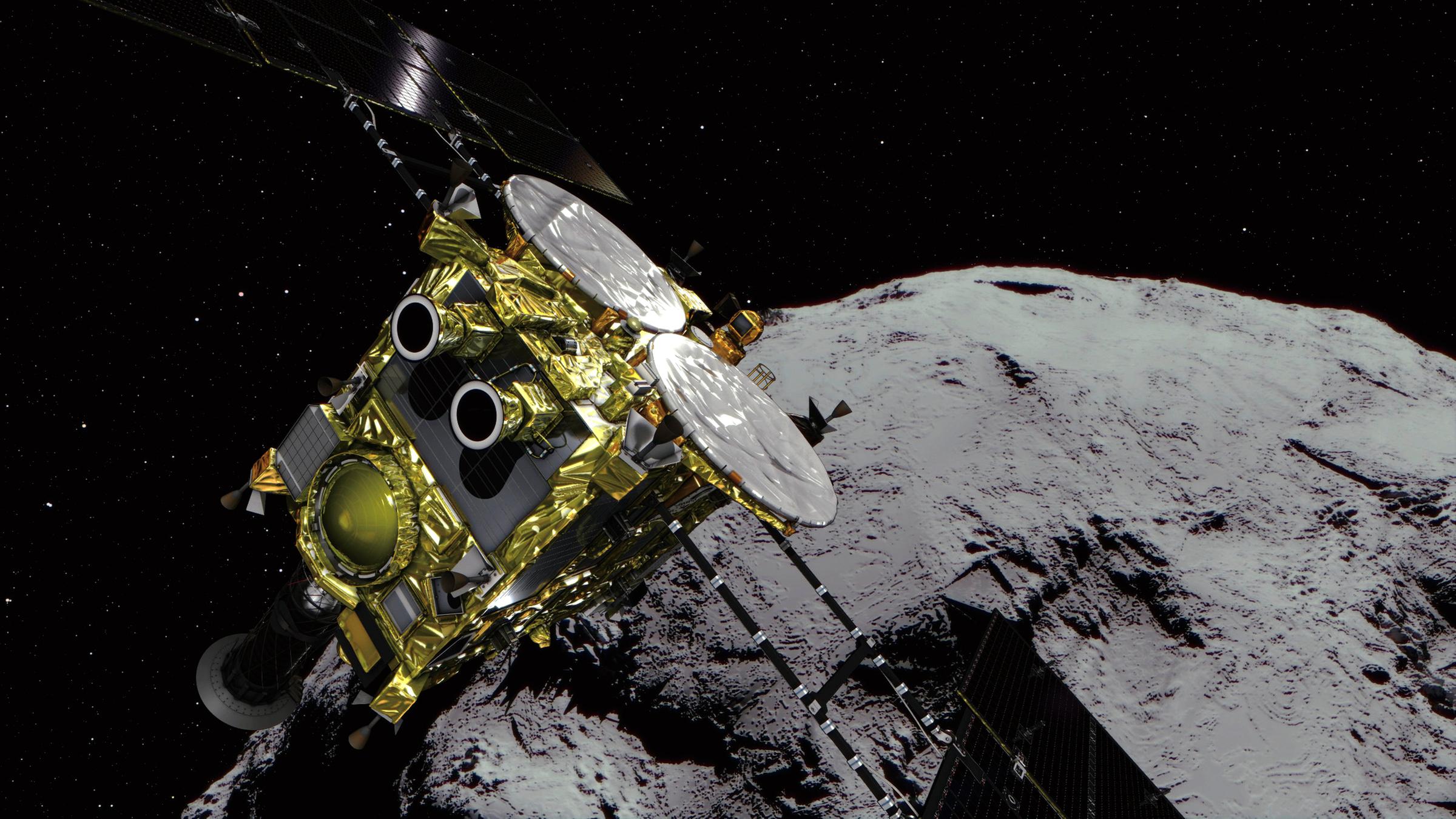 Japanische Raumsonde "Hayabusa 2"