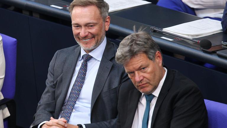Christian Lindner und Robert Habeck