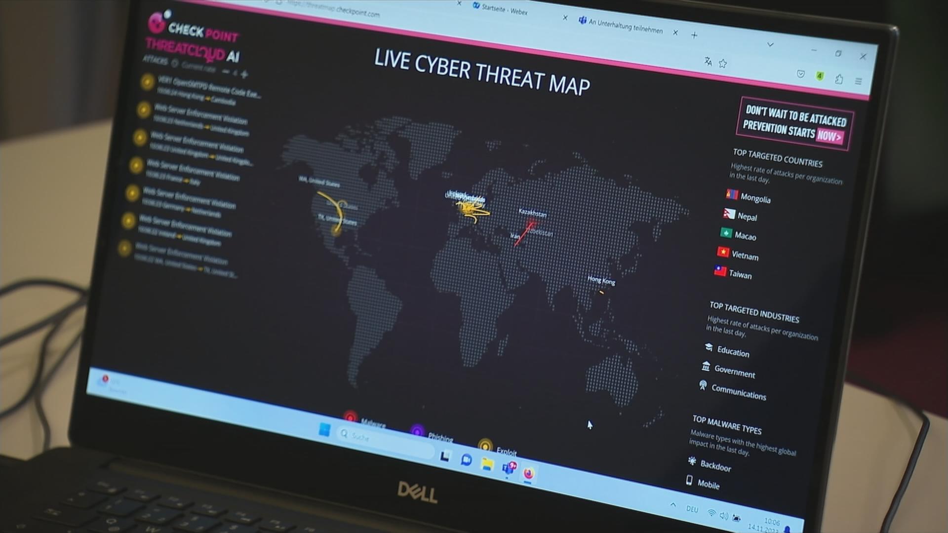 Hacker-Angriff