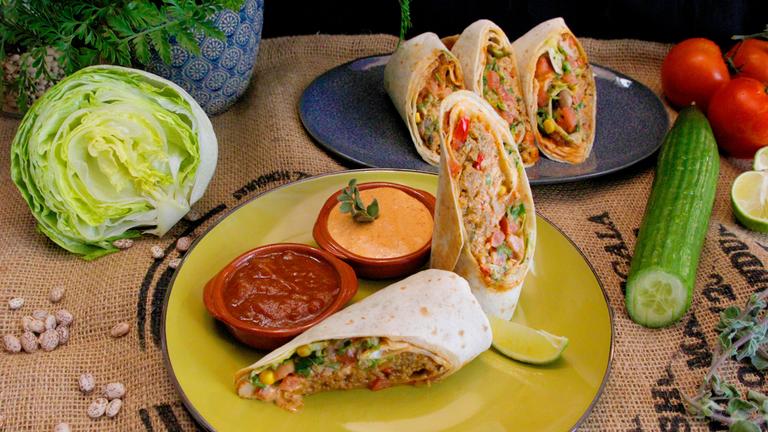 Marios Hackfleisch-Burritos