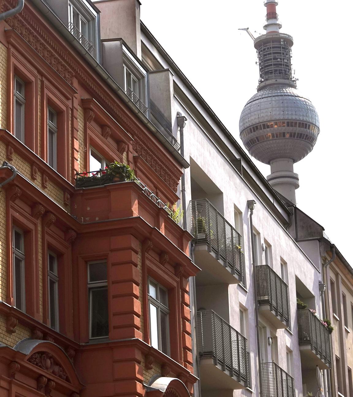 Häuserfassaden in Berlin