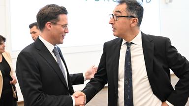 Manuel Hagel und Cem Özdemir