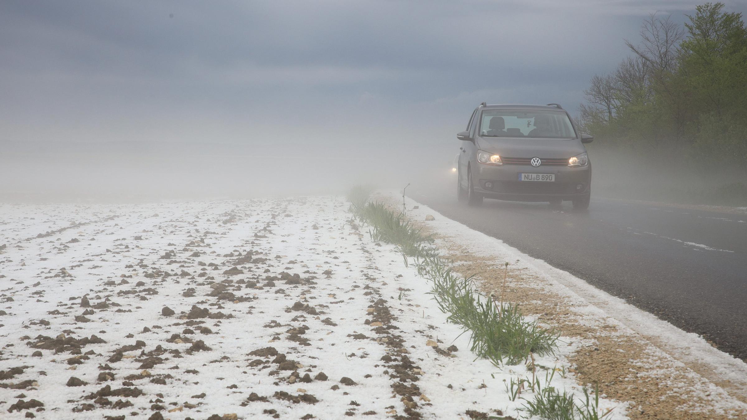 Unwetter in Baden-Württemberg