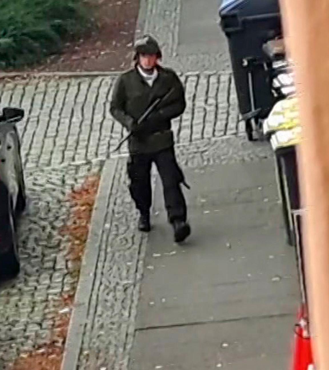 Schüsse auf offener Straße in Halle (Saale) am 09.10.2019