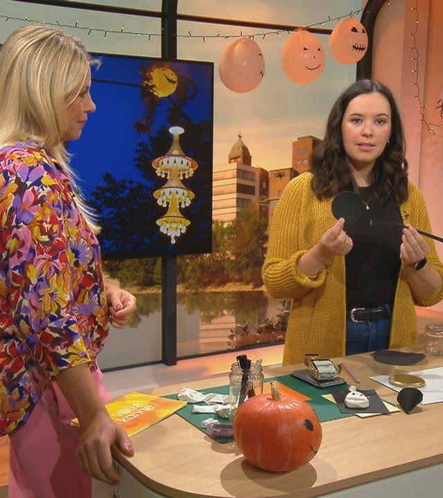 Deko für Halloween selbst basteln