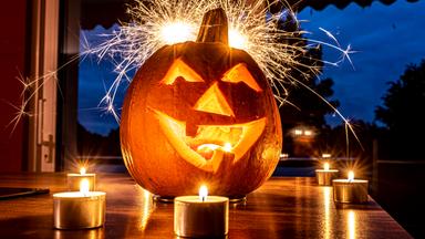 Halloween-Kürbis