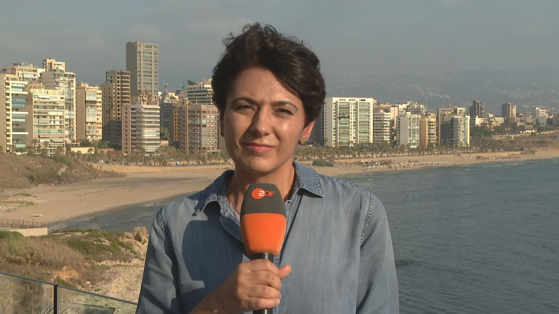 die ZDF-Korrespondentinnen Golineh Atai in Beirut