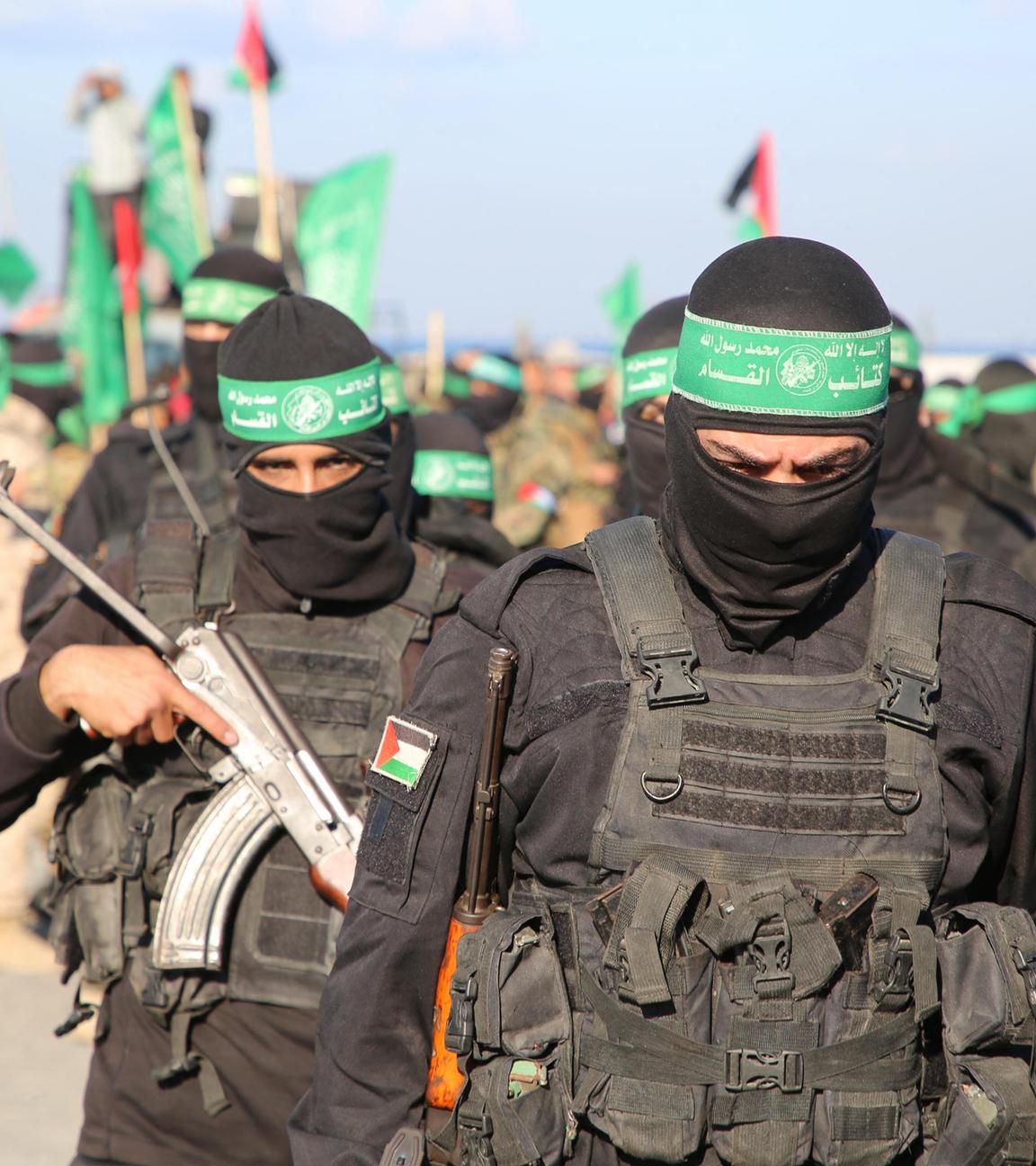 Symbolbild: Kämpfer der Hamas