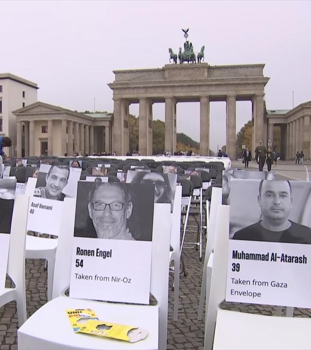 Hamas-Opfer Gedenken in Berlin