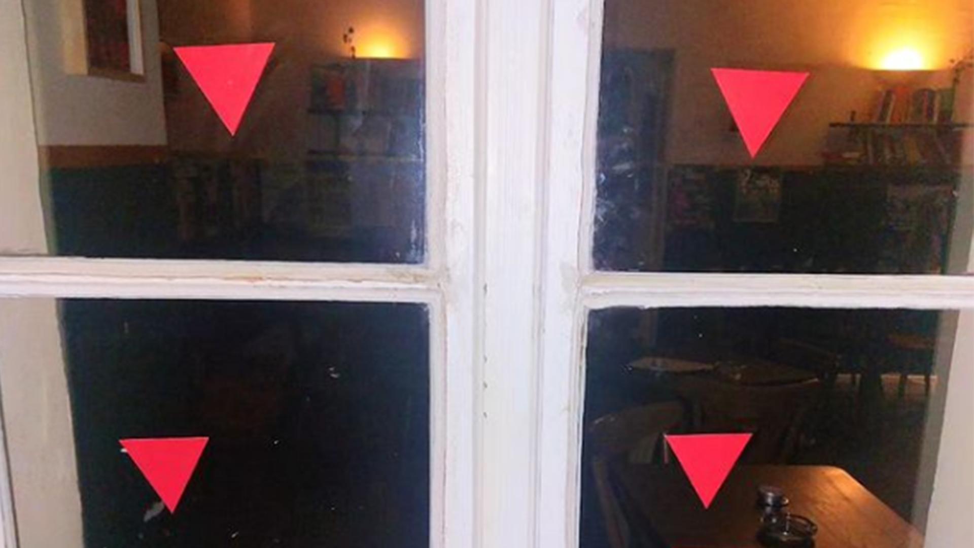 Rote Dreiecke, Hamas-Symbol