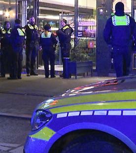 Polizei nach Schießerei in Hamburger Lokal