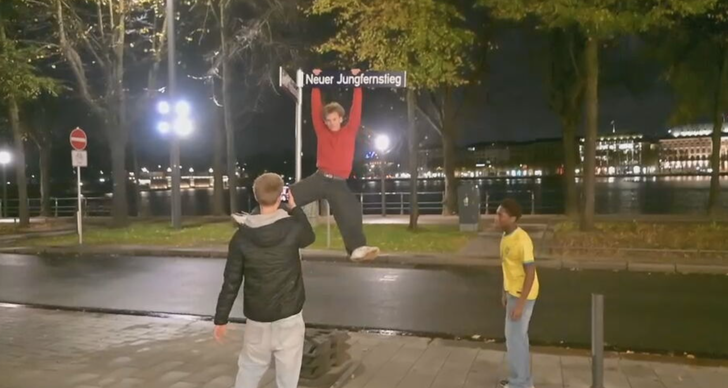 "Schilderhängen" trendet auf TikTok