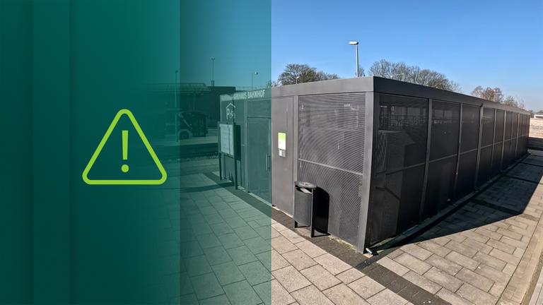 Neues Fahrradparkhaus in Wolfenbüttel wird nicht genutzt