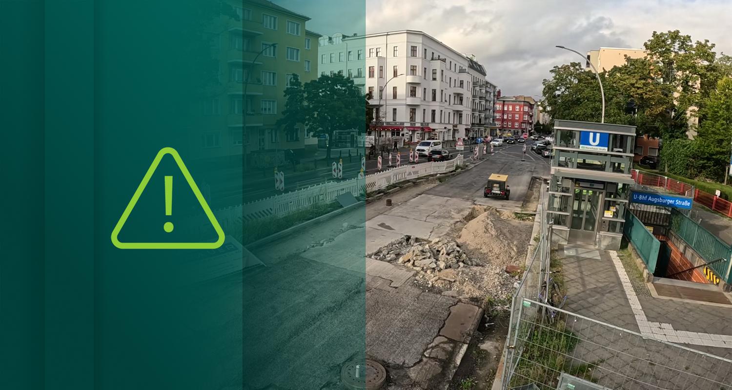 Baustelle in Berlin