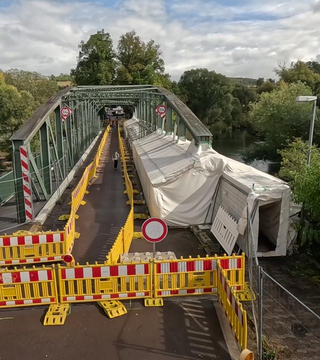 Fußgängerbrücke Freden - Hammer der Woche