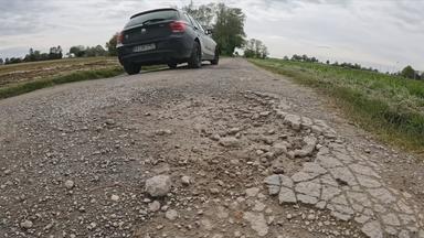 kaputte Straße