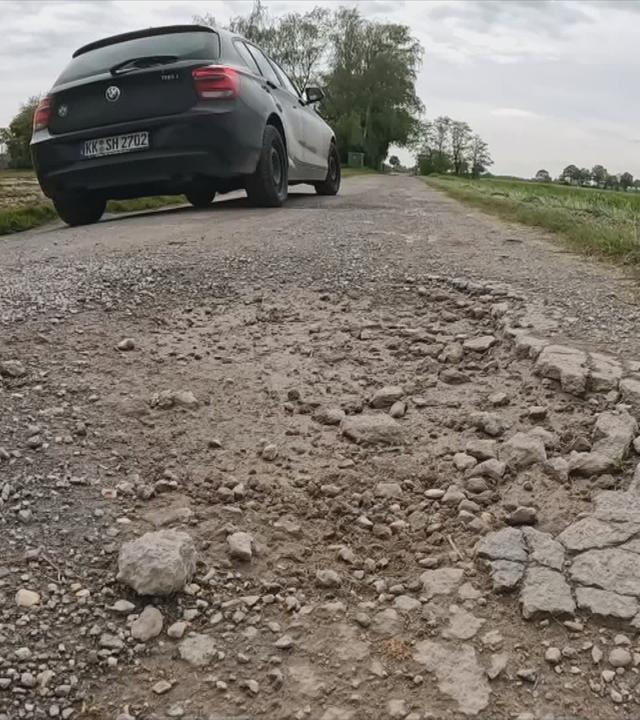kaputte Straße