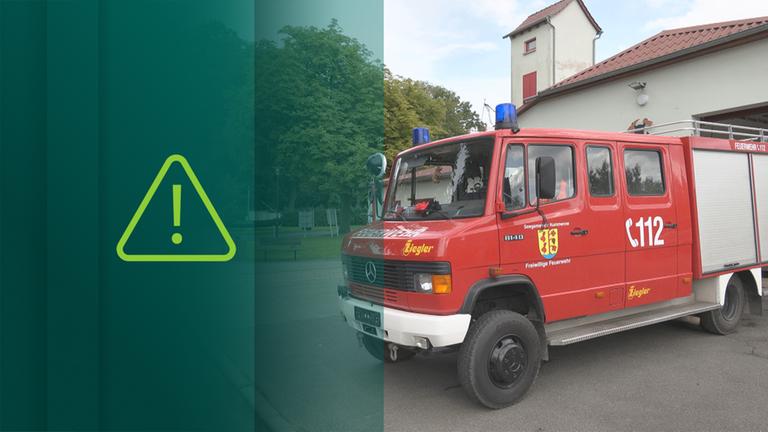 Hammer-Feuerwehrauto