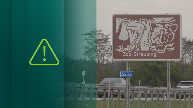 Hammer-Hinweisschild