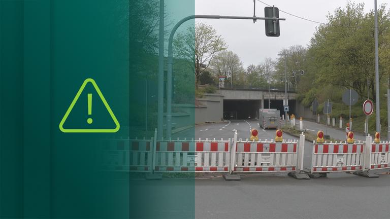 Rathaustunnel in Lüdenscheid