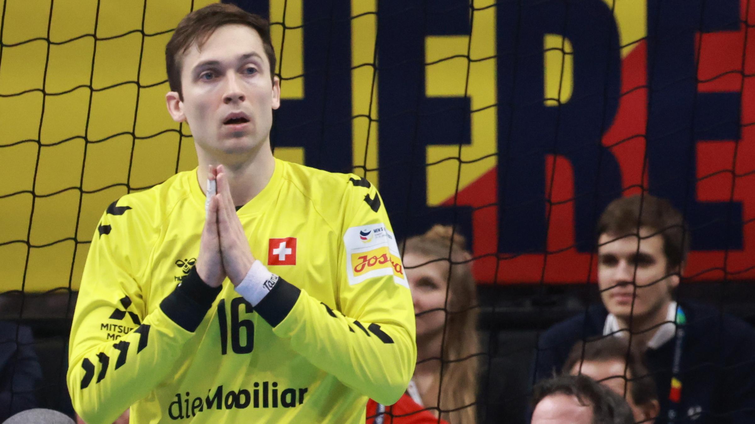 Schweizer Torwart Nikola Portner