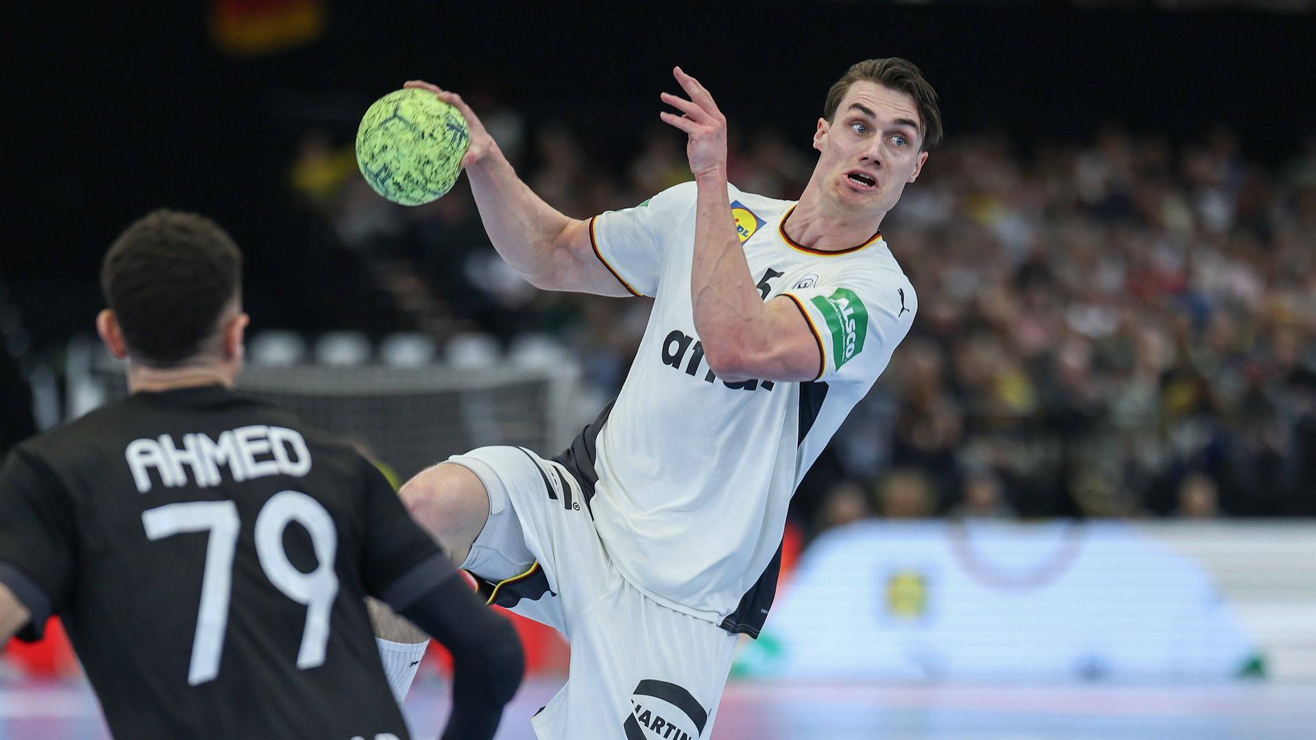 Miro Schluroff (Deutschland, 5) gegen Ahmed Nafea (Ägypten, 79).