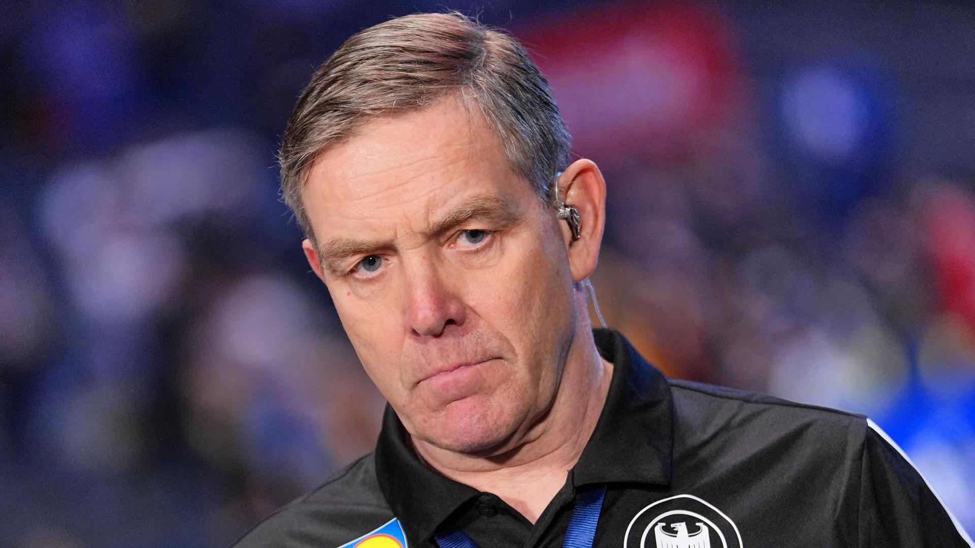 Handball: Bundestrainer Alfred Gislason.