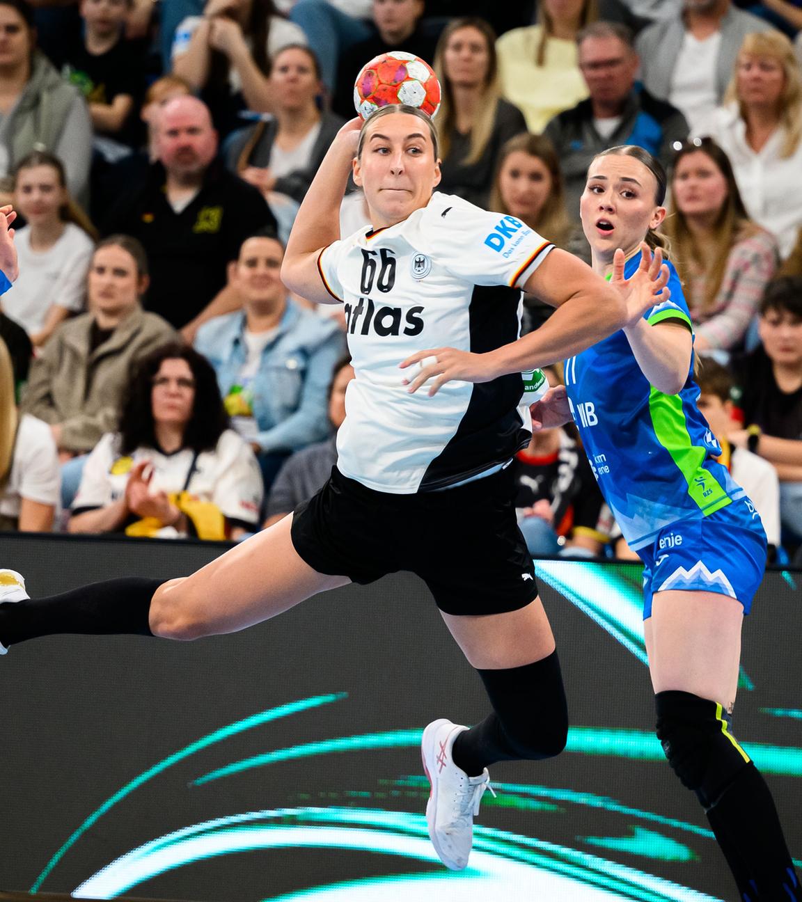 Dana Bleckmann (M, Deutschland) in Aktion. 