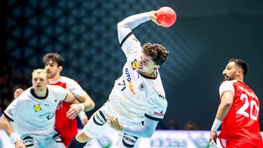 am Ball: Marko Grigic (Deutsche Nationalmannschaft).