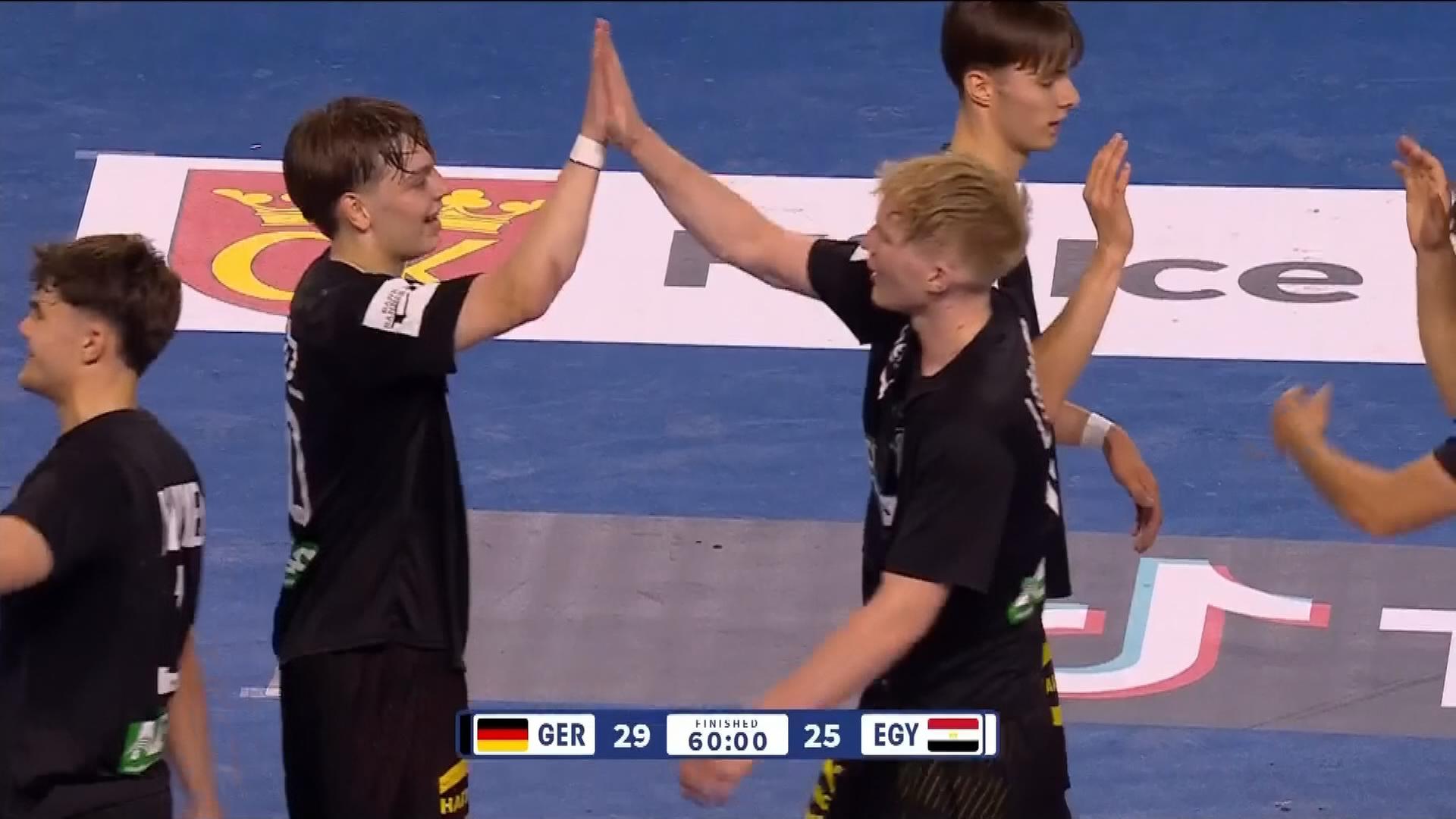 Deutsche Handball-U21 im Viertelfinale der WM