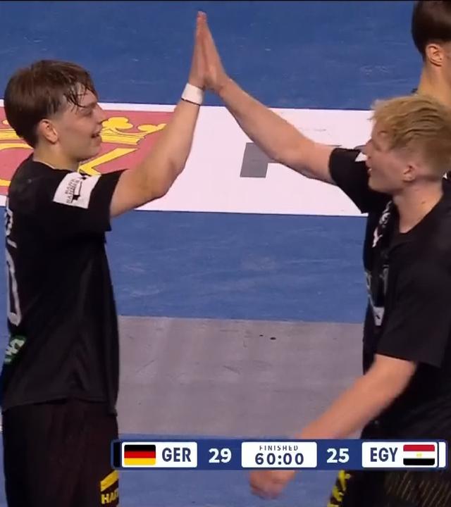 Deutsche Handball-U21 im Viertelfinale der WM