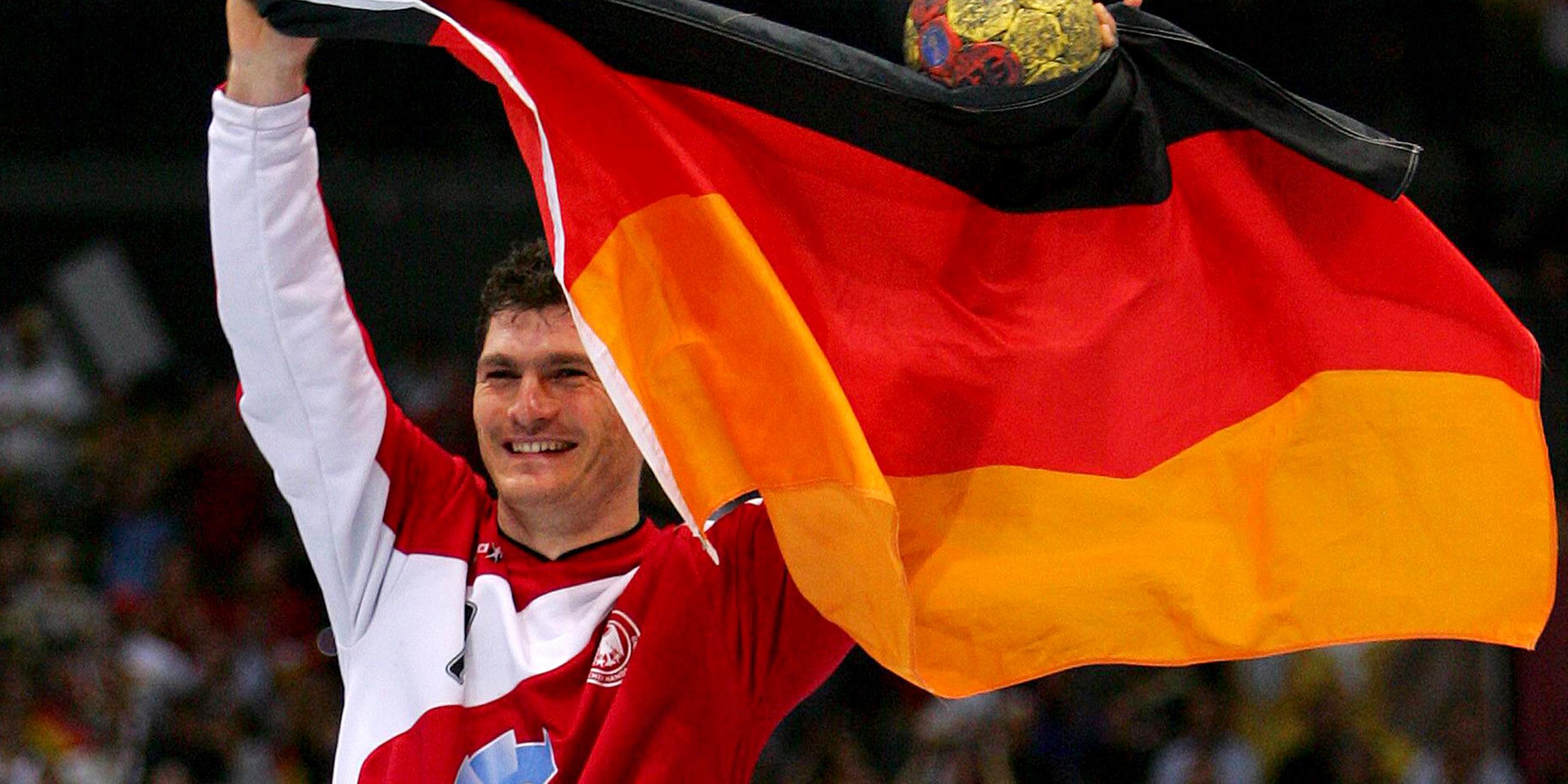 Im Bild der überragende Keeper Henning Fritz.