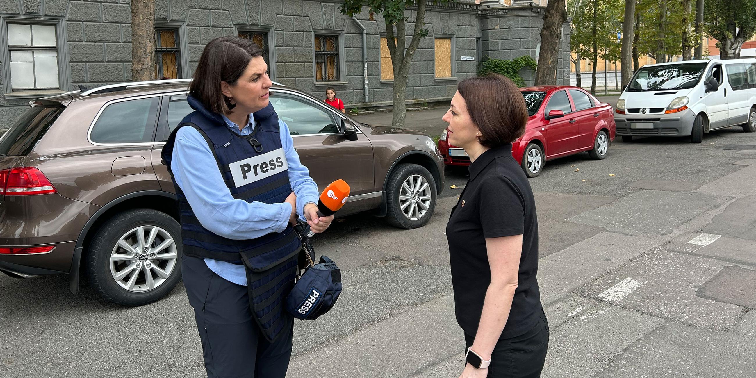 Hanna Maljar, stellvertretende Verteidigungsministerin Ukraine