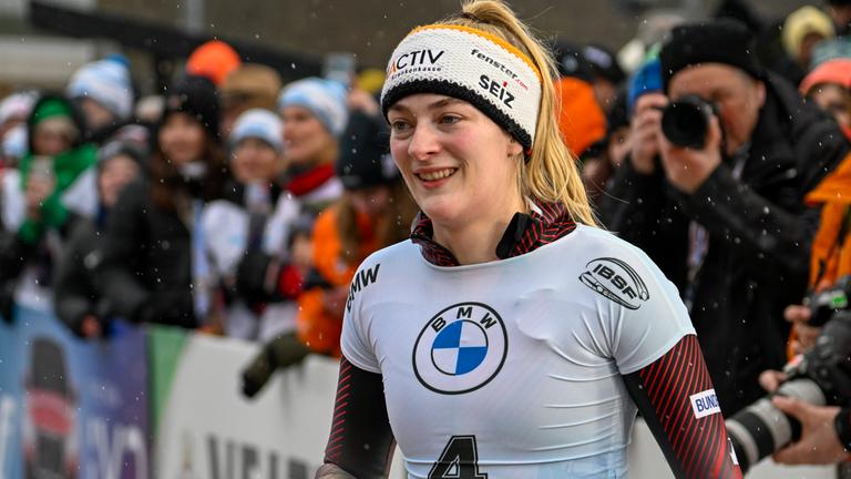 Skeletonfahrerin Hannah Neise