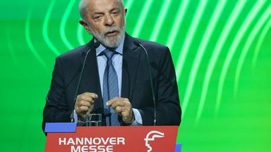 Hannover: Bei der Eröffnung der Hannover Messe ist auch Präsident des diesjährigen Partnerlandes Lula anwesend gewesen.