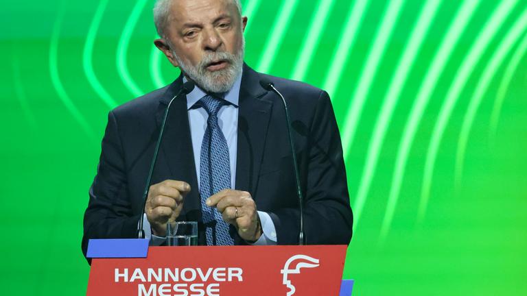 Hannover: Bei der Eröffnung der Hannover Messe ist auch Präsident des diesjährigen Partnerlandes Lula anwesend gewesen.
