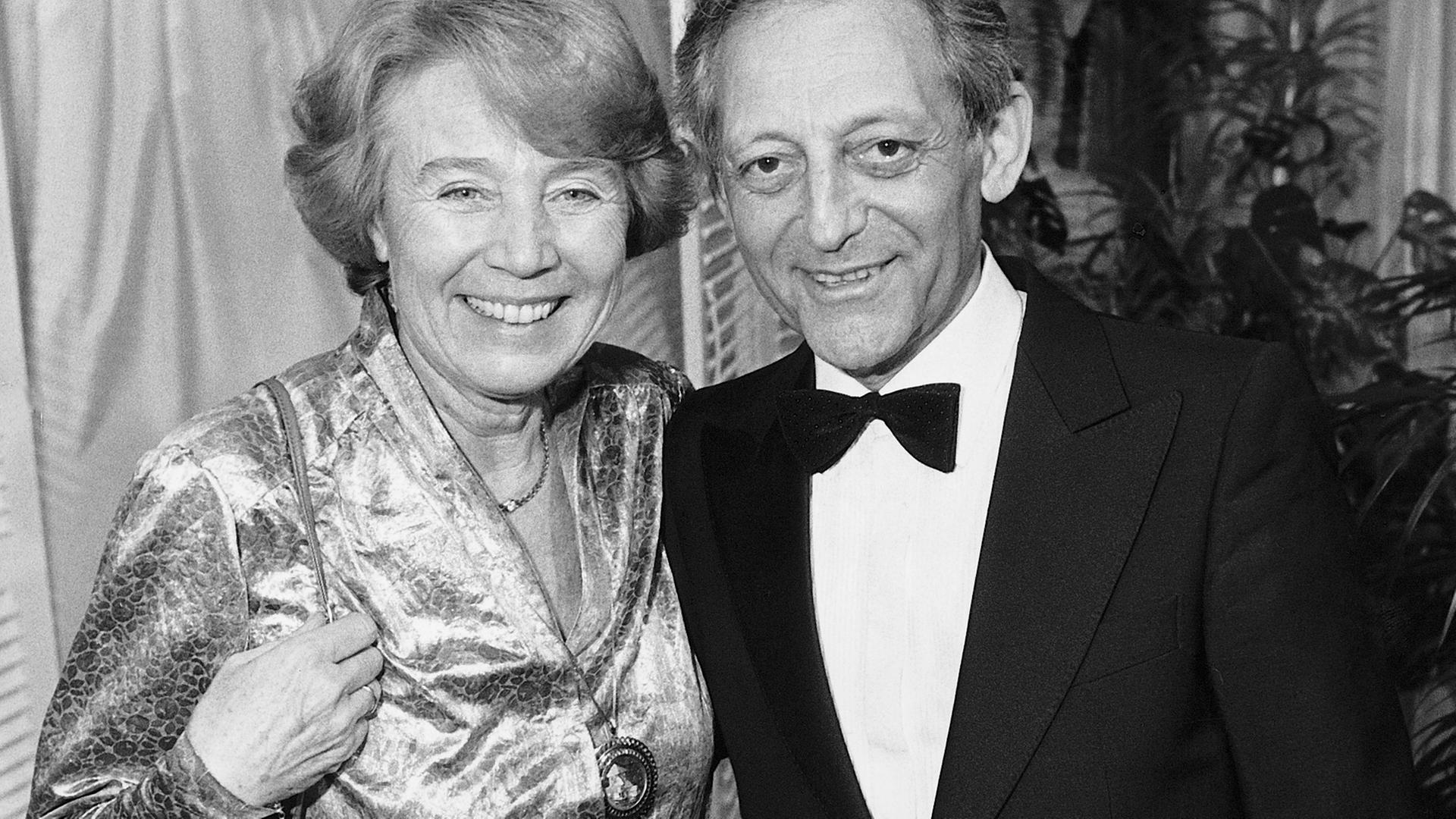Hans Rosenthal und seine Frau Edeltraut.