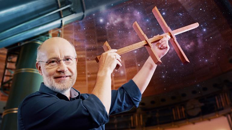 Harald Lesch in "Faszination Universum, Im Labyrinth des Wissens" (Montage)