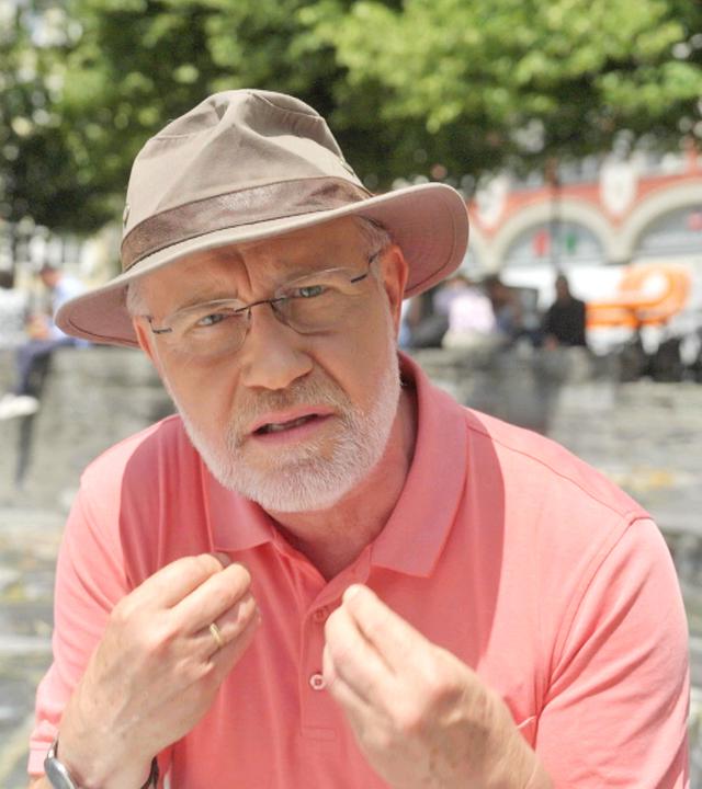 Harald Lesch moderiert
