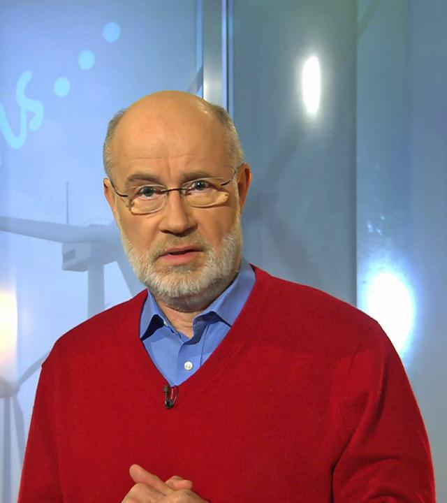 Harald Lesch im Studio