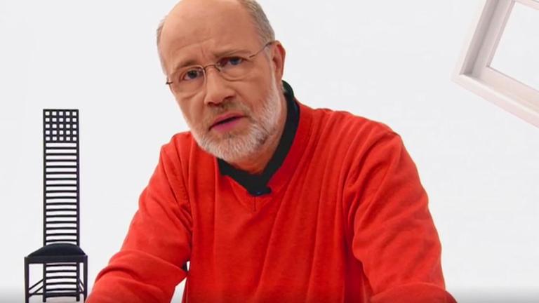 Harald Lesch im Studio von Frag den Lesch