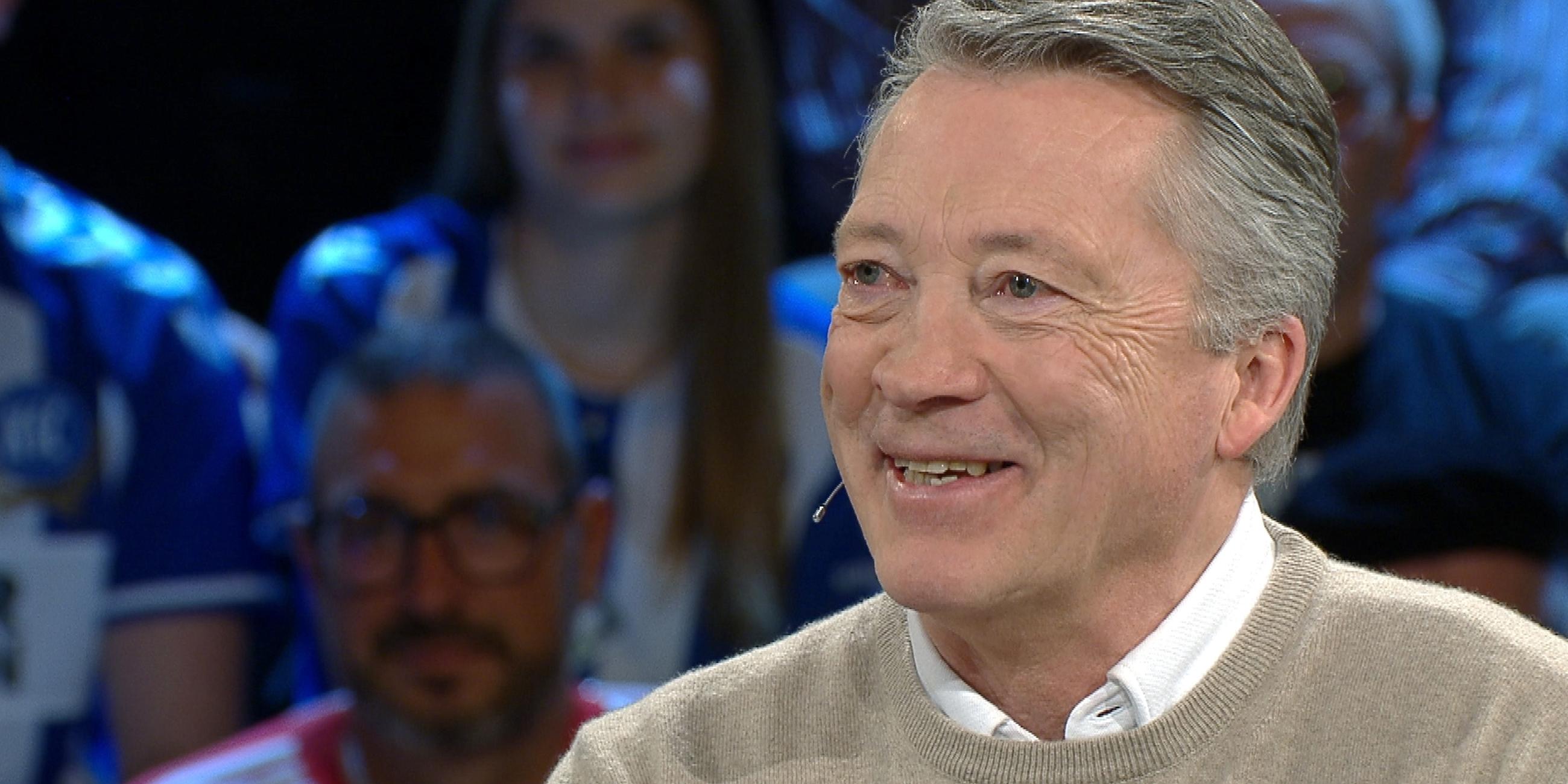 Harold Kreis im Sportstudio.