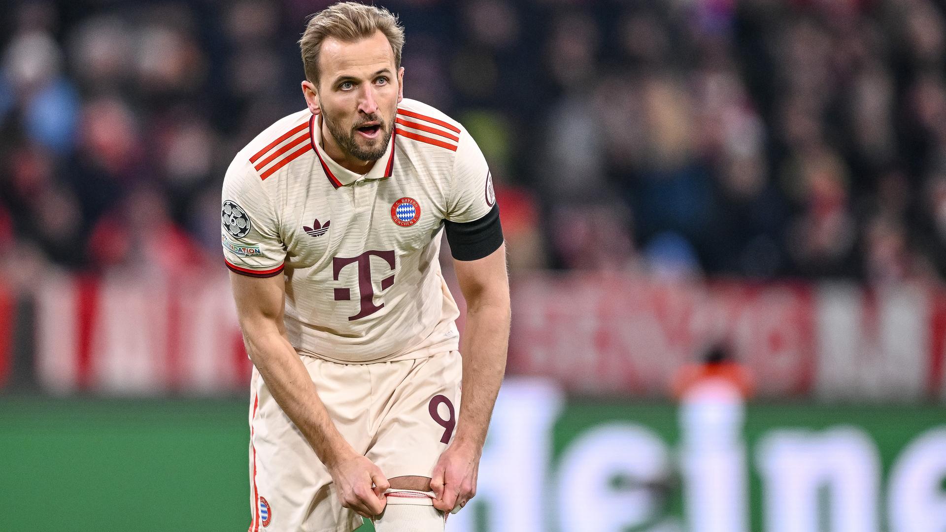 Harry Kane, aufgenommen am 18.02.2025 in München