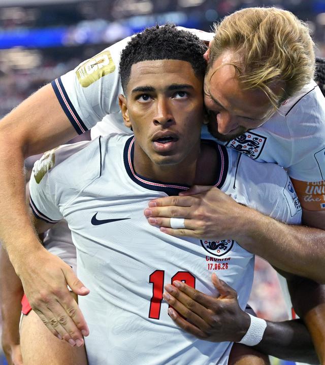 Harry Kane und Noni Madueke am 17.05.26