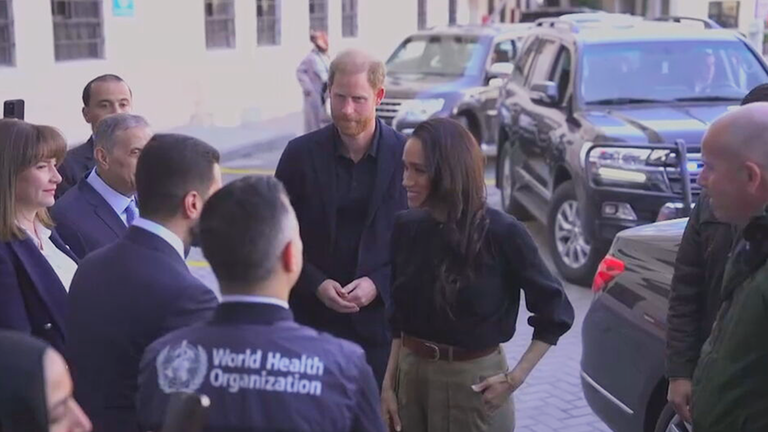 Harry und Meghan zu Besuch in Jordanien