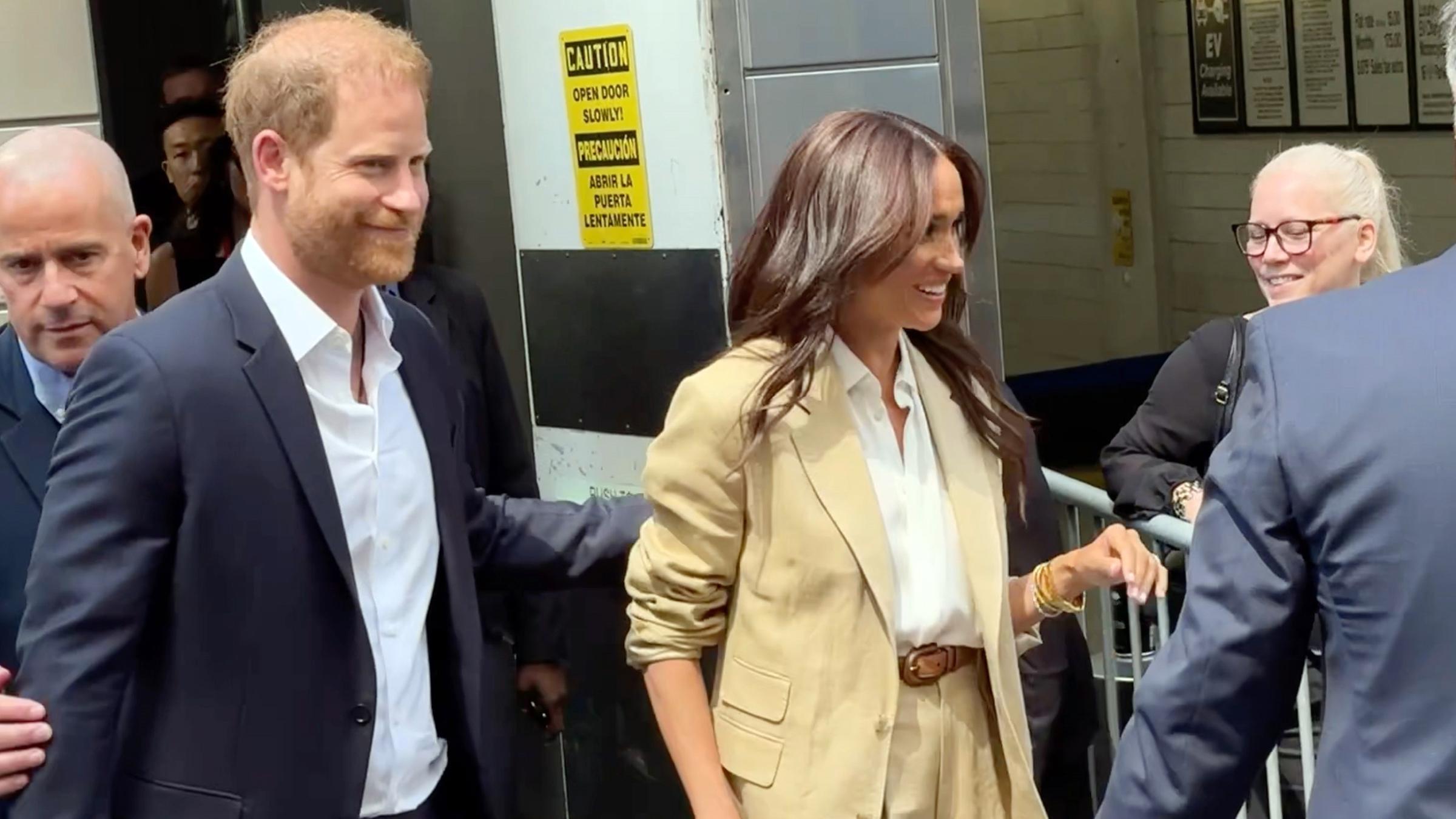 Prinz Harry und seine Frau Meghan