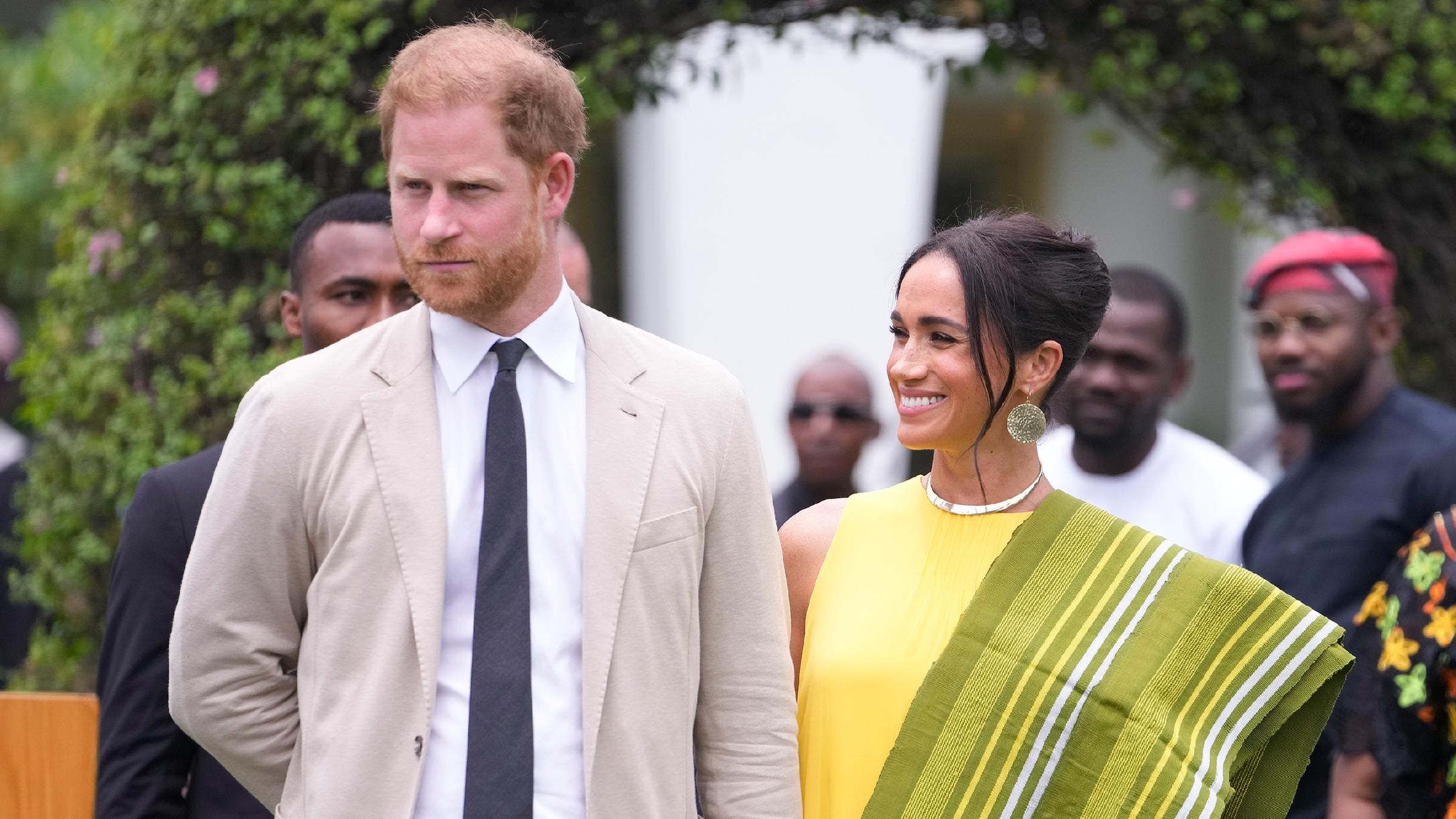 Harry und Meghan: Werbetour endet in Lagos