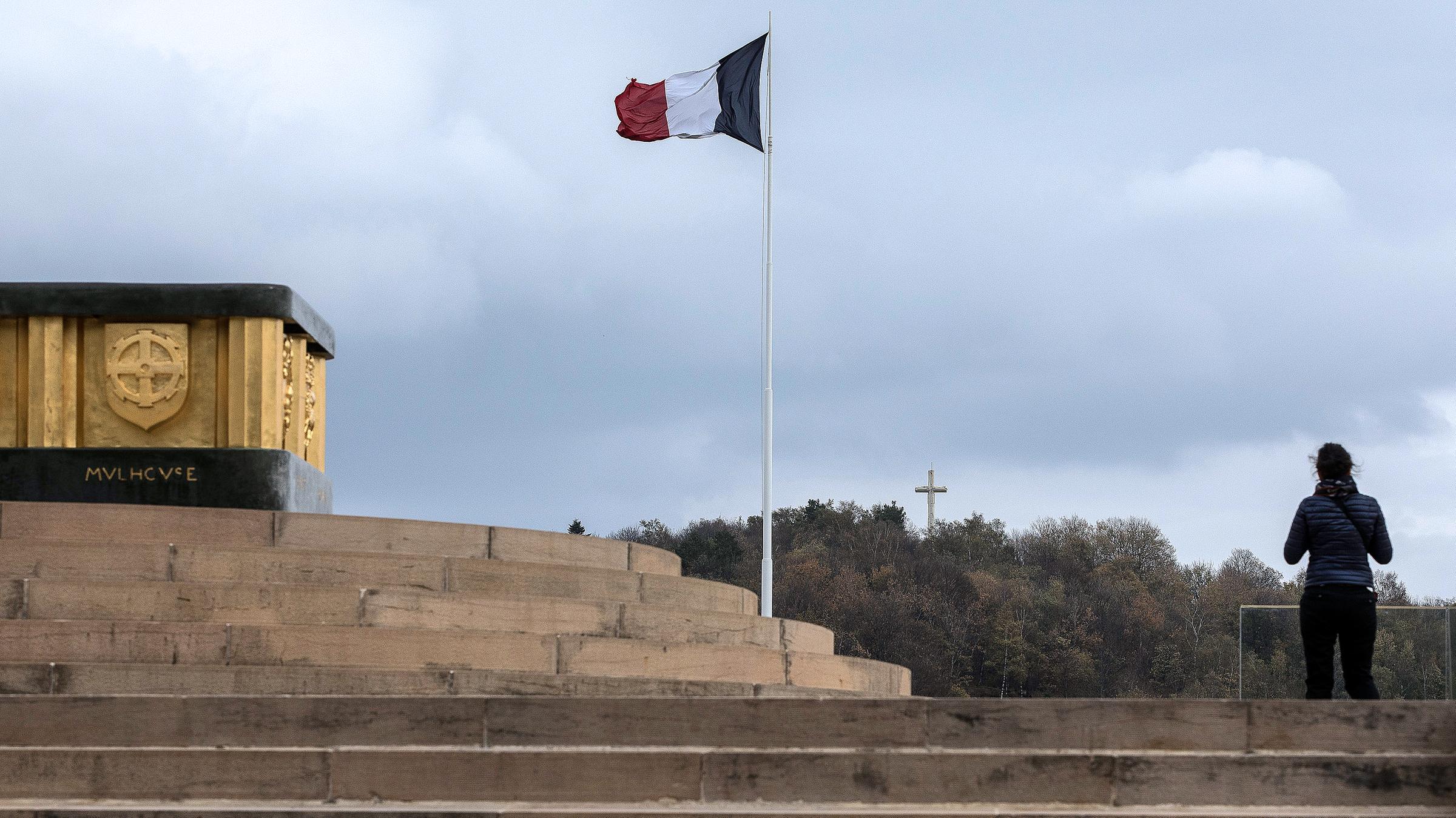 Gedenkstätte eine große gemeinsame Geste